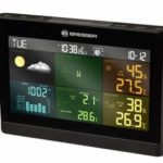 Bresser Comfort 5-in-1 Weerstation basisstation vooraanzicht.