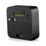 Braun Digital Clocks BC08B-DCF zwarte wekker achterkant met details.