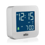 Braun Digital Clocks BC08W-DCF met verlichting backlight.