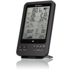 Bresser Weather Center 5-in-1 zwart zijaanzicht weerstation met klimaat