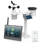 BRESSER MeteoChamp HD WLAN Weather Center 7-in-1 complete set met basisstation, sensoren.